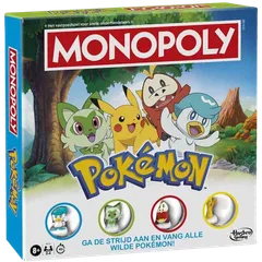 Hasbro Monopoly - Pokémon (nl) Bordspel