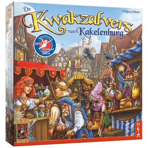 Doos van De Kwakzalvers van Kakelenburg